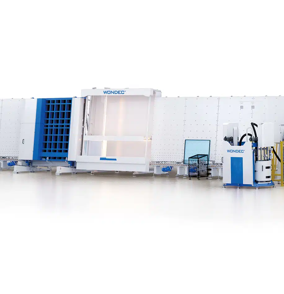 WONDEC WT2735 sıcak kenar ara çıtalı yalıtım camı üretim bölümü