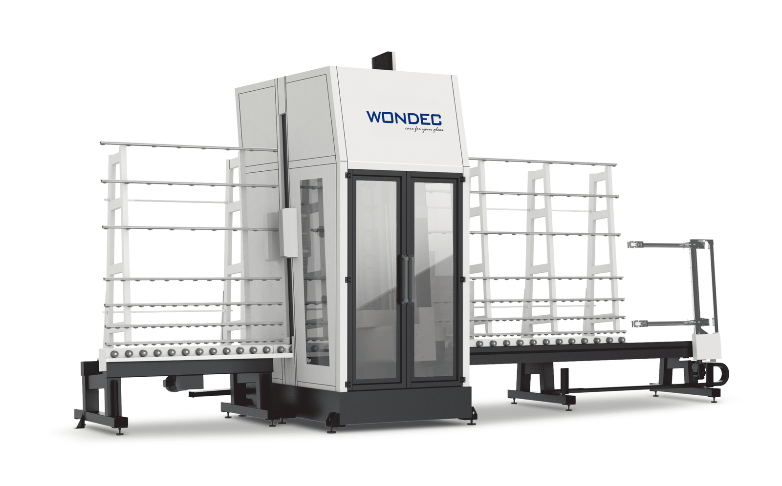 WONDEC SKY2542B vertical glass drilling and milling machining center