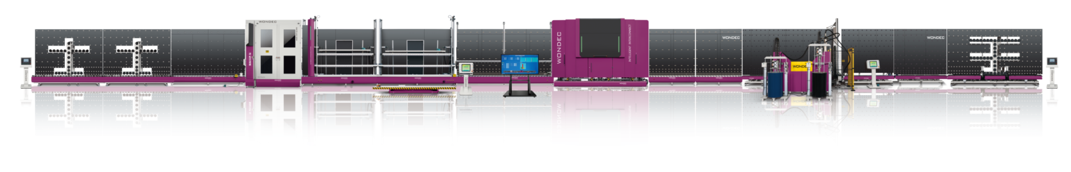 WONDEC insulating glass & window machinery manufacturer factory equipment
