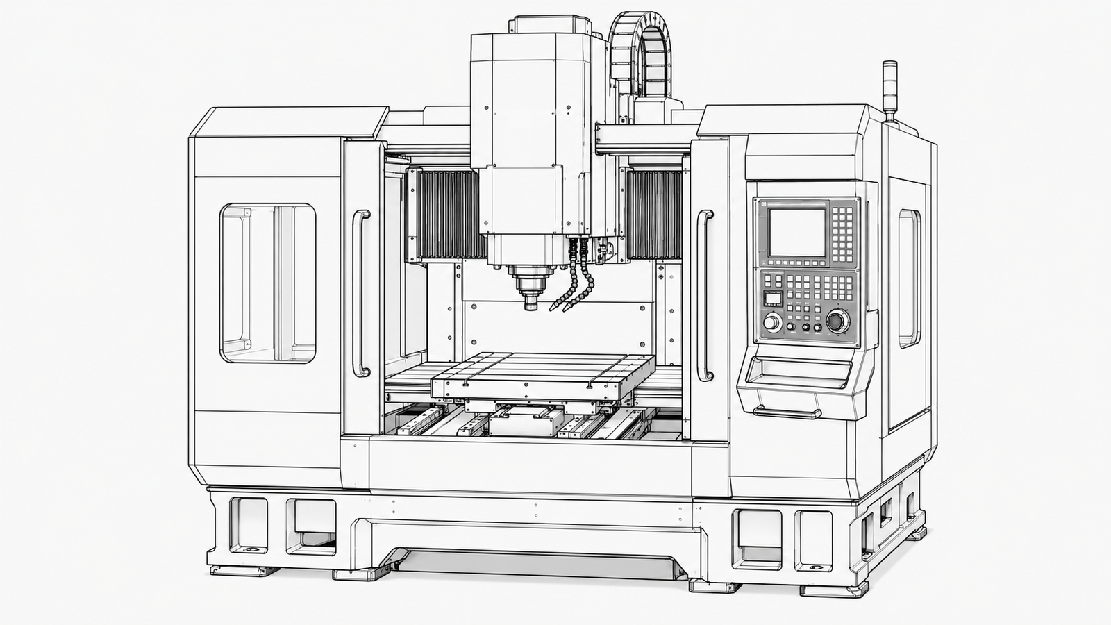 WONDEC CNC processing centers and specialty machines