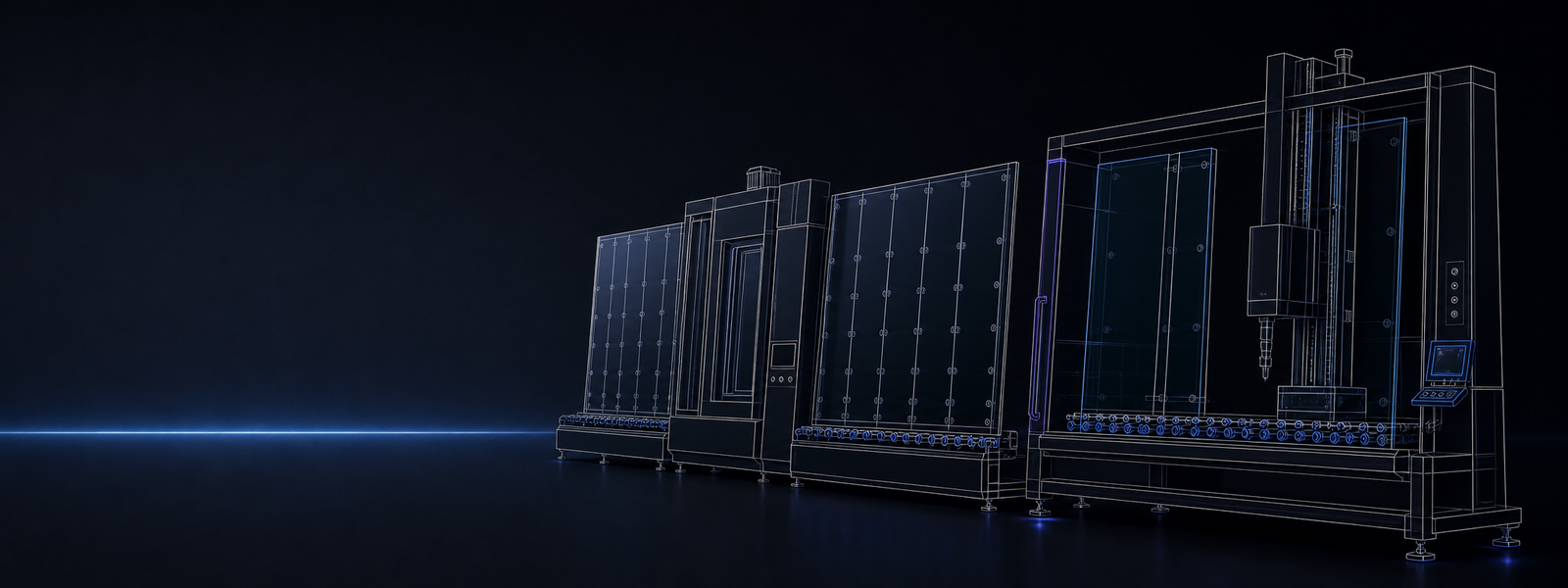 WONDEC glass processing equipment