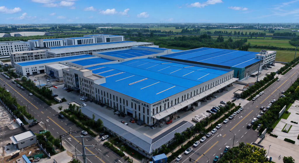 Aerial view of WONDEC new factory in Jinan, Shandong