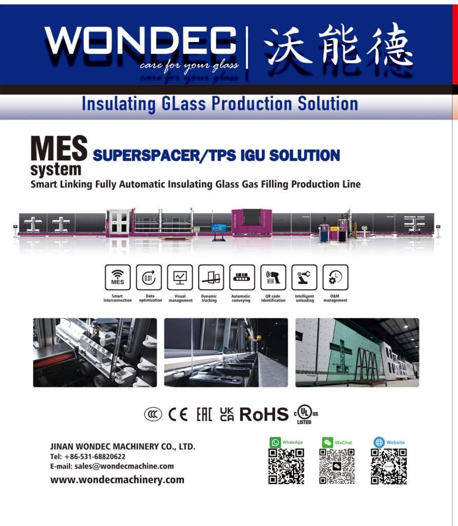 WONDEC MES Superspacer/TPS IGU solution at Booth 3959 for GlassBuild America 2026
